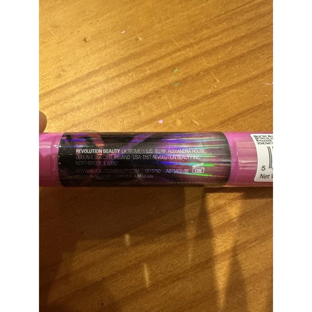 Makeup Revolution Cosmic Trip Lip Tint Clear Night 3Pc Lot New